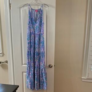 Like New worn 2-3X Lilly Pulitzer 🧜🏽‍♀️ print maxi
